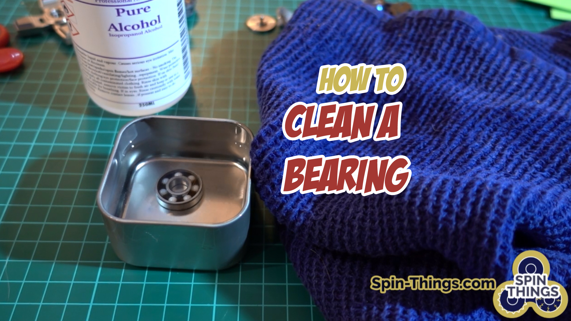 how to clean a bearing featured